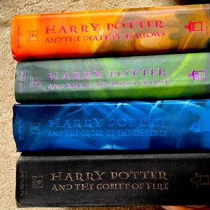 Set of 5 Harry Potter Books
